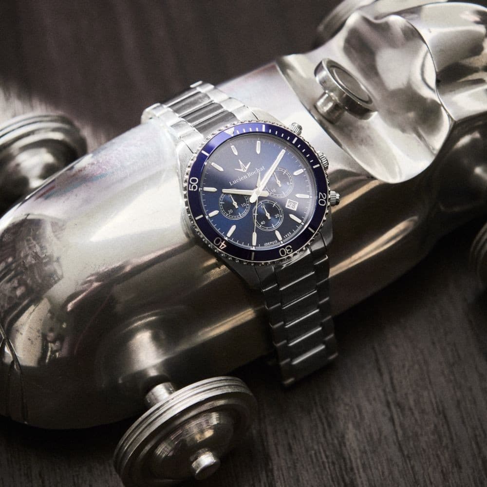 Orologio Lucien Rochat Leman Uomo Blu (R0473617007) - 5