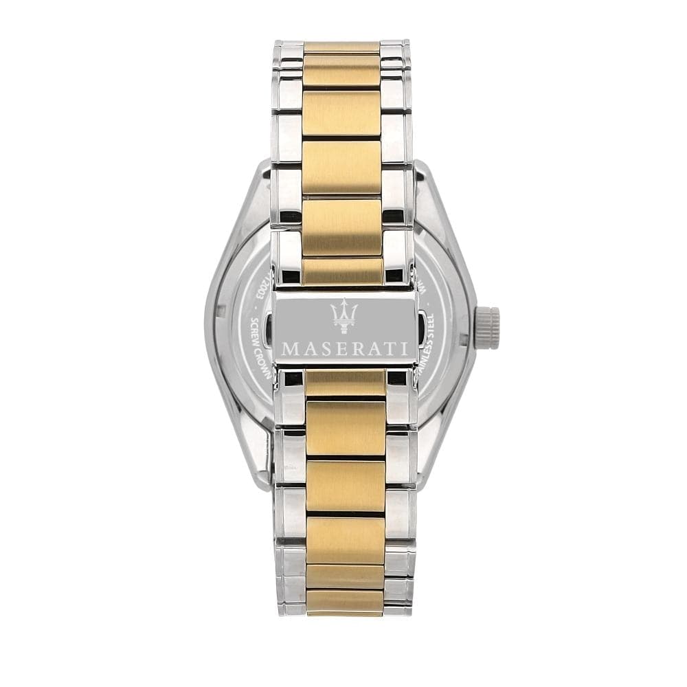Maserati Traguardo – Orologio Uomo Automatico Bianco e Oro (R8823112004) - 3