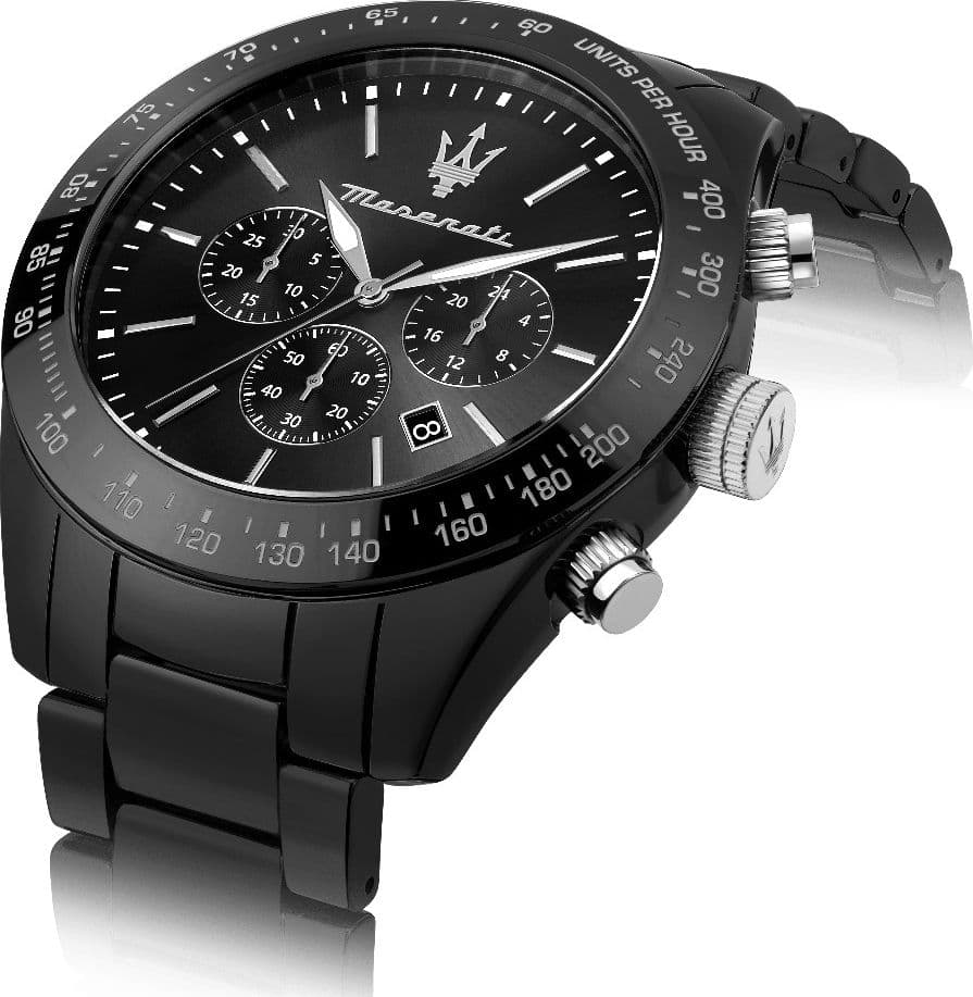 Orologio Maserati Traguardo Cronografo Nero (R8873650001) - 2