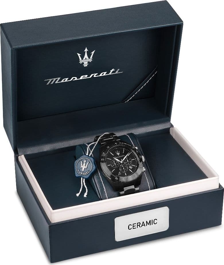Orologio Maserati Traguardo Cronografo Nero (R8873650001) - 5