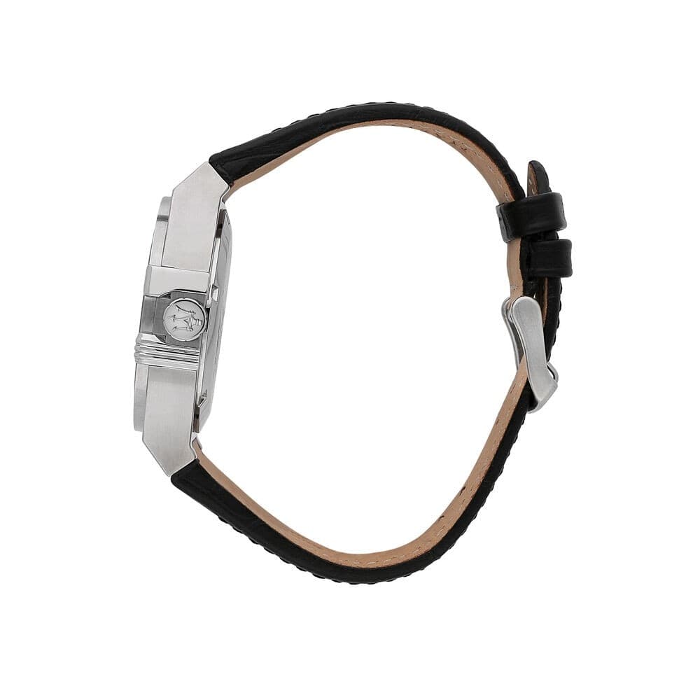 Orologio MASERATI Uomo Potenza Automatico Pelle Nera (R8821108038) - 3