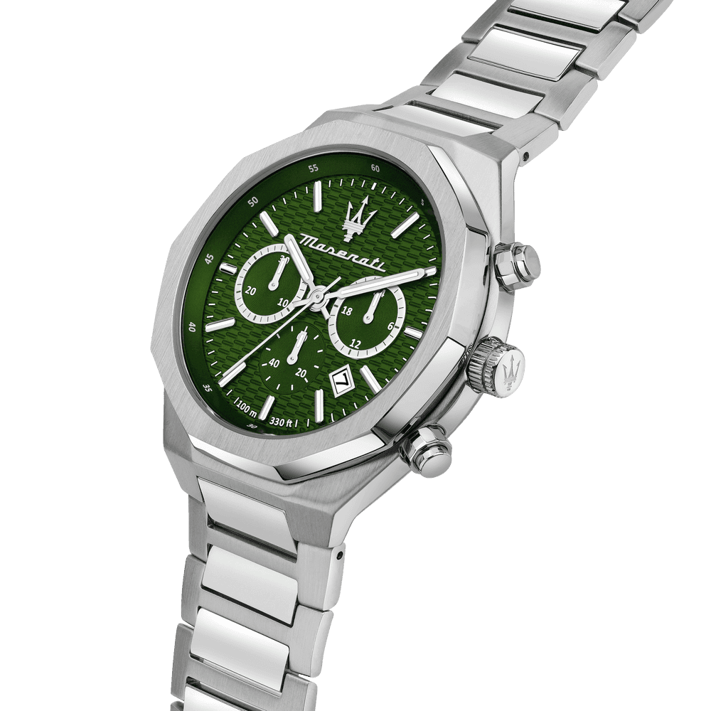 Maserati Stile – Orologio Uomo Acciaio Verde con Cronografo (R8873642011) - 2