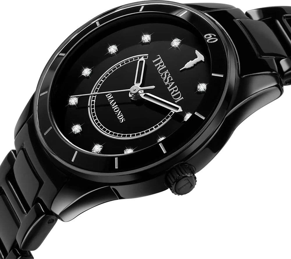 Trussardi T-Sky Diamond – Orologio Donna Acciaio Nero (R2453151501) - 2