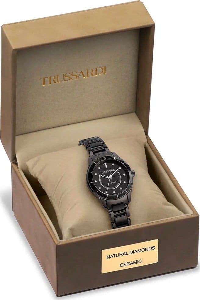 Trussardi T-Sky Diamond – Orologio Donna Acciaio Nero (R2453151501) - 5