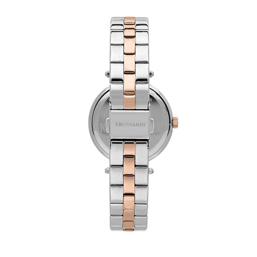 Trussardi T-Shiny – Orologio Donna Bicolor Silver e Oro Rosa (R2453145516) - 4