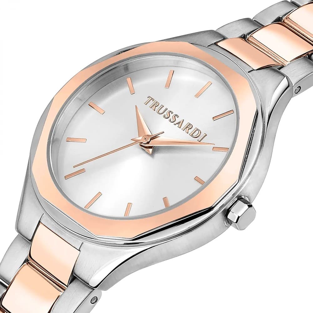 Trussardi Brink – Orologio Donna Bicolore/Silver (R2453157504) - 2