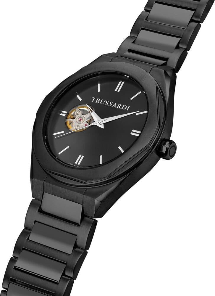 Trussardi Brink – Orologio Uomo Automatico Acciaio Nero (R2423156001) - 4