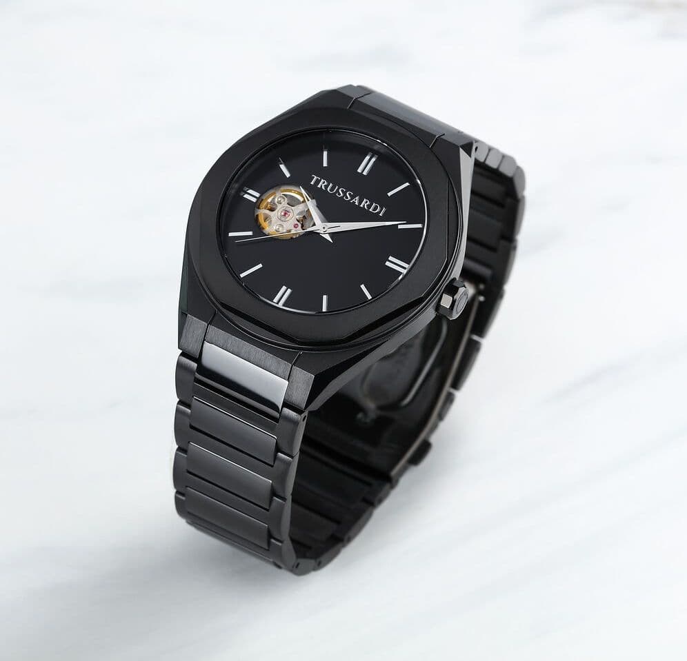 Trussardi Brink – Orologio Uomo Automatico Acciaio Nero (R2423156001) - 6