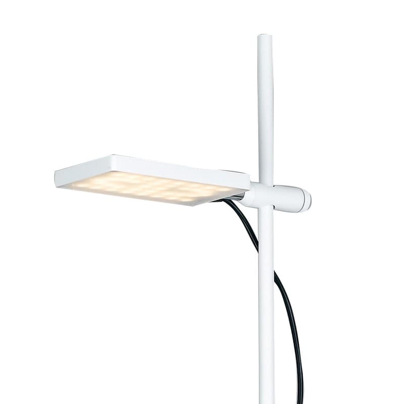 Piantana lampada da terra 17W a led orientabile bianca FOLIO - 2