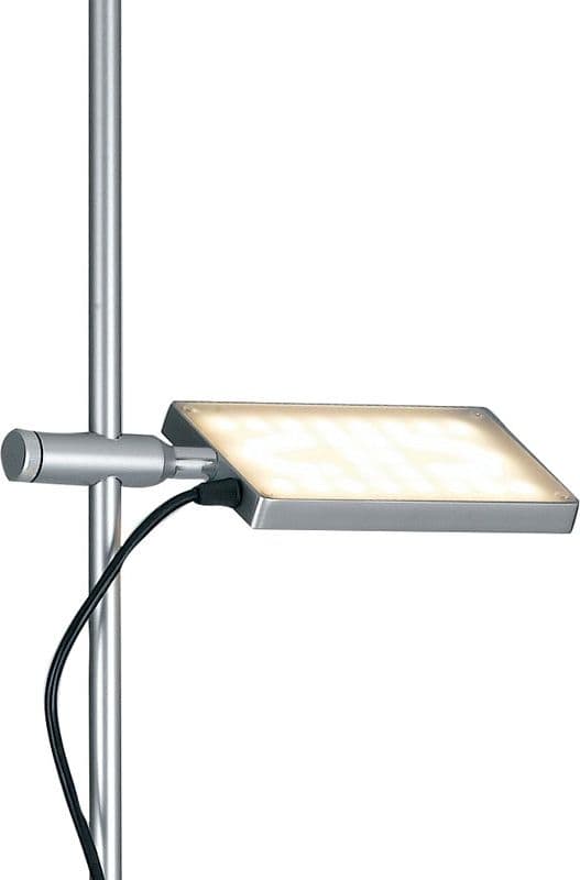 Piantana lampada da terra 17W a led orientabile grigia FOLIO - 2