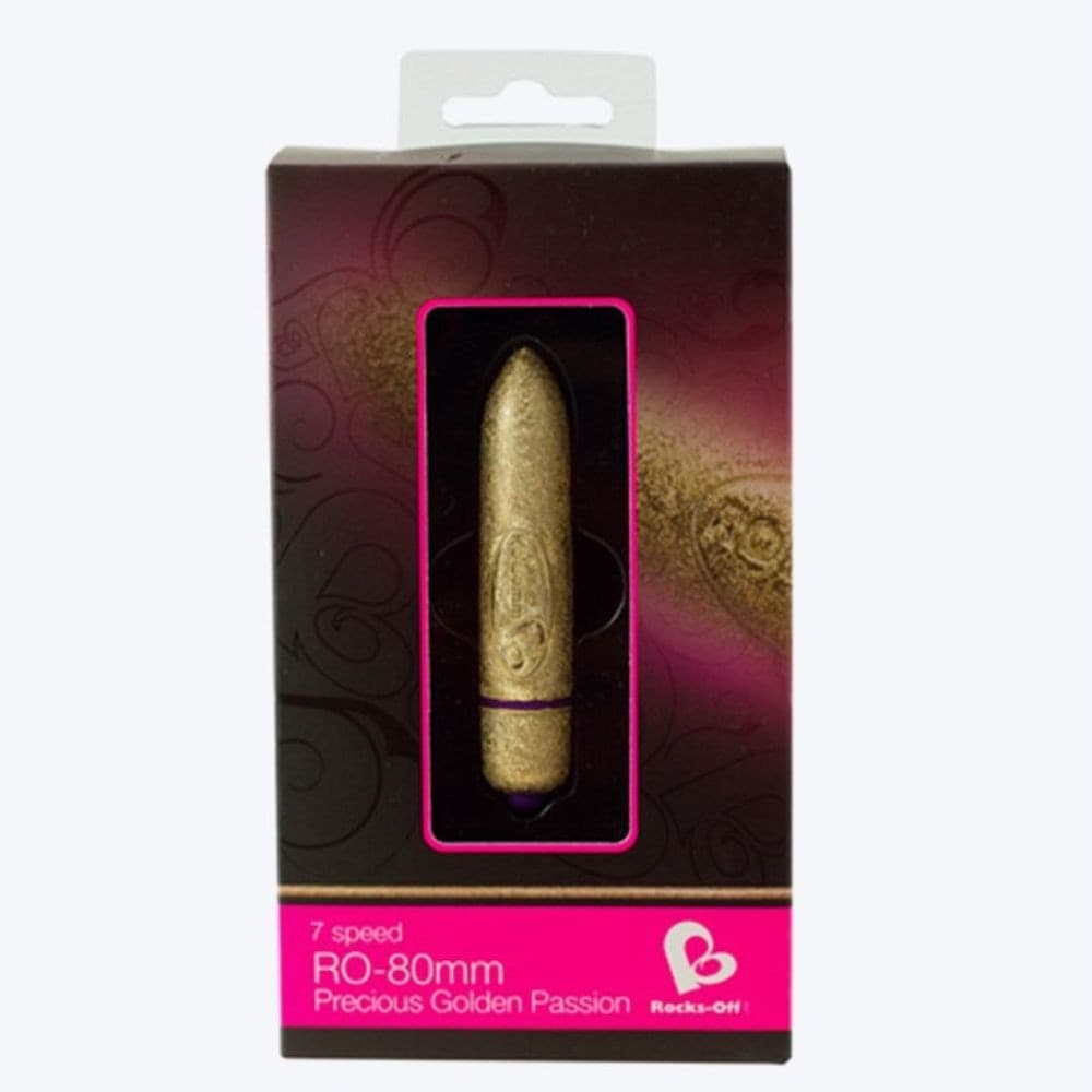 Vibratore Vaginale Classico Bullet GOLDEN PASSION 7 Speed - 3