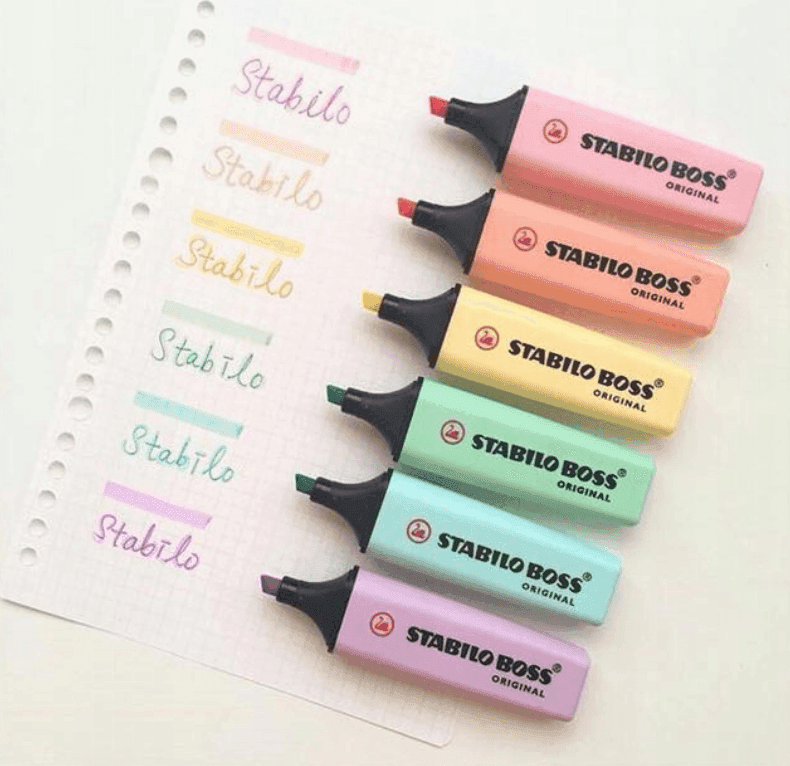 Stabilo - Evidenziatore Boss Original Pastel Astuccio con 6 colori (70/6-2) - 2