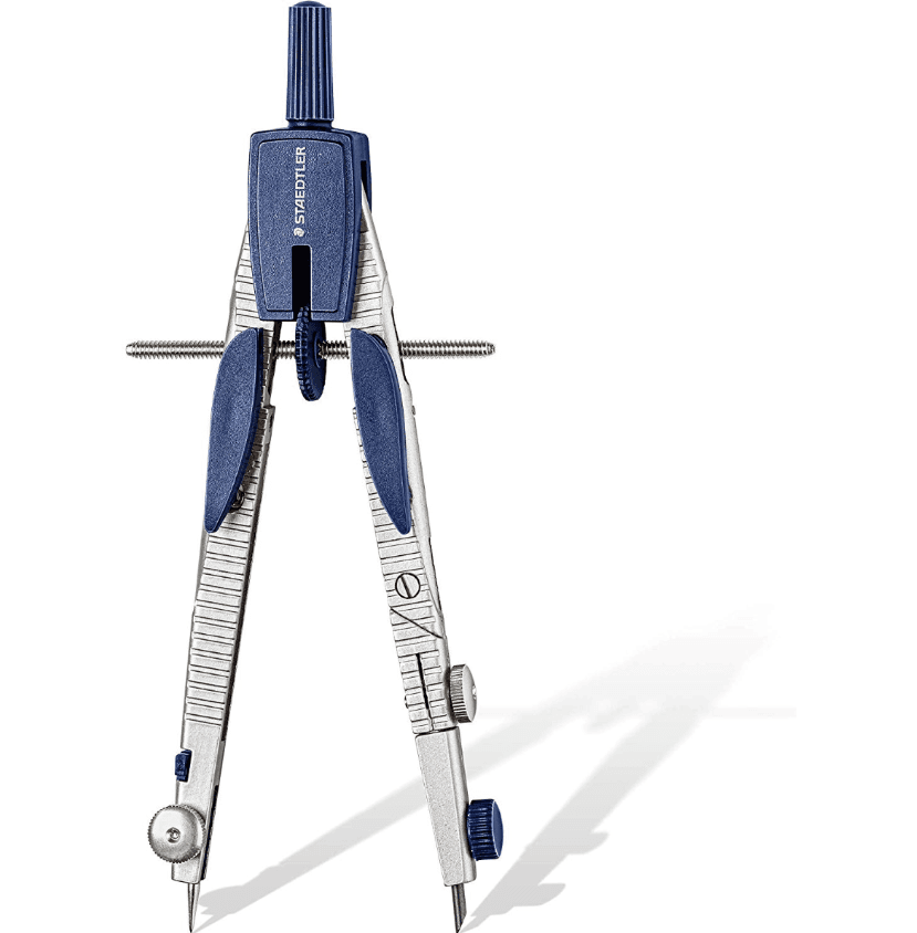 Staedtler - Balaustrone Compasso a Frizione + Mine (553-01) - 2