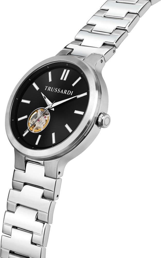 Trussardi Loud – Orologio Uomo Automatico Acciaio Nero (R2423164001) - 2