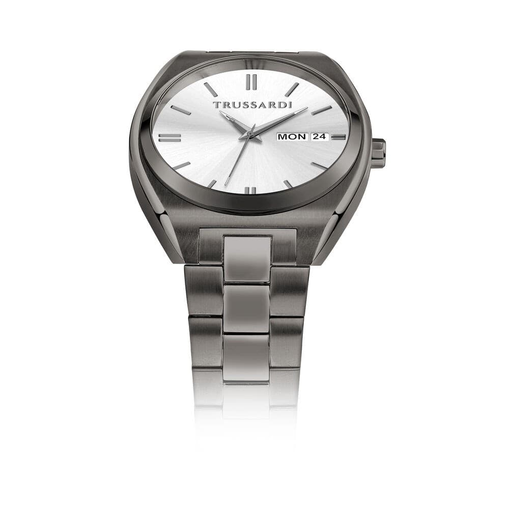 Trussardi Metropolitan – Orologio Uomo Gun Silver con Giorno (R2453159004) - 3