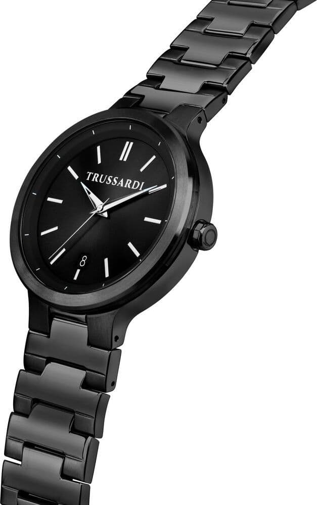 Trussardi Loud – Orologio Uomo Total Black con Datario (R2453164001) - 2