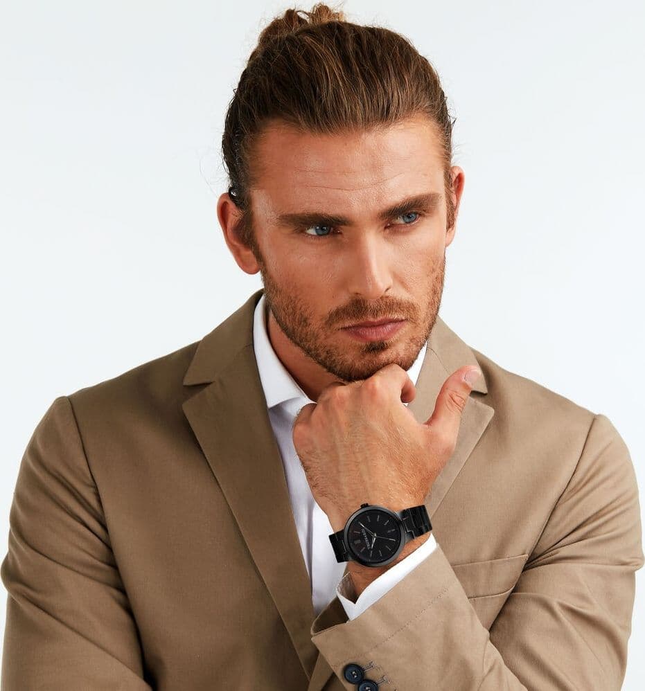 Trussardi Loud – Orologio Uomo Total Black con Datario (R2453164001) - 5