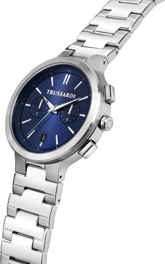 Trussardi Loud – Orologio Uomo Acciaio Blu Multifunzione (R2453164004) - 2