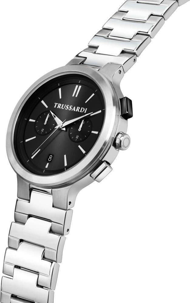 Trussardi Loud – Orologio Uomo Acciaio Nero Multifunzione (R2453164006) - 2