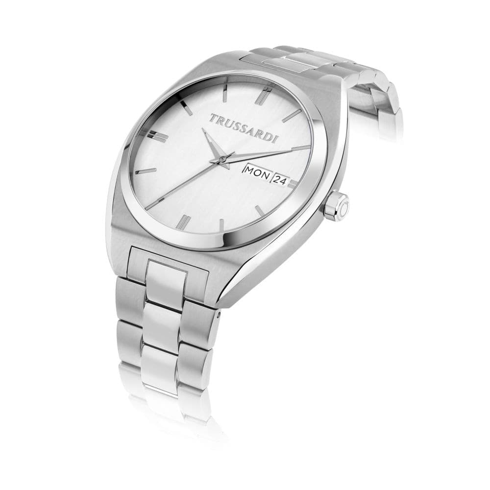 Trussardi Metropolitan – Orologio Uomo con Quadrante Silver (R2453159012) - 2