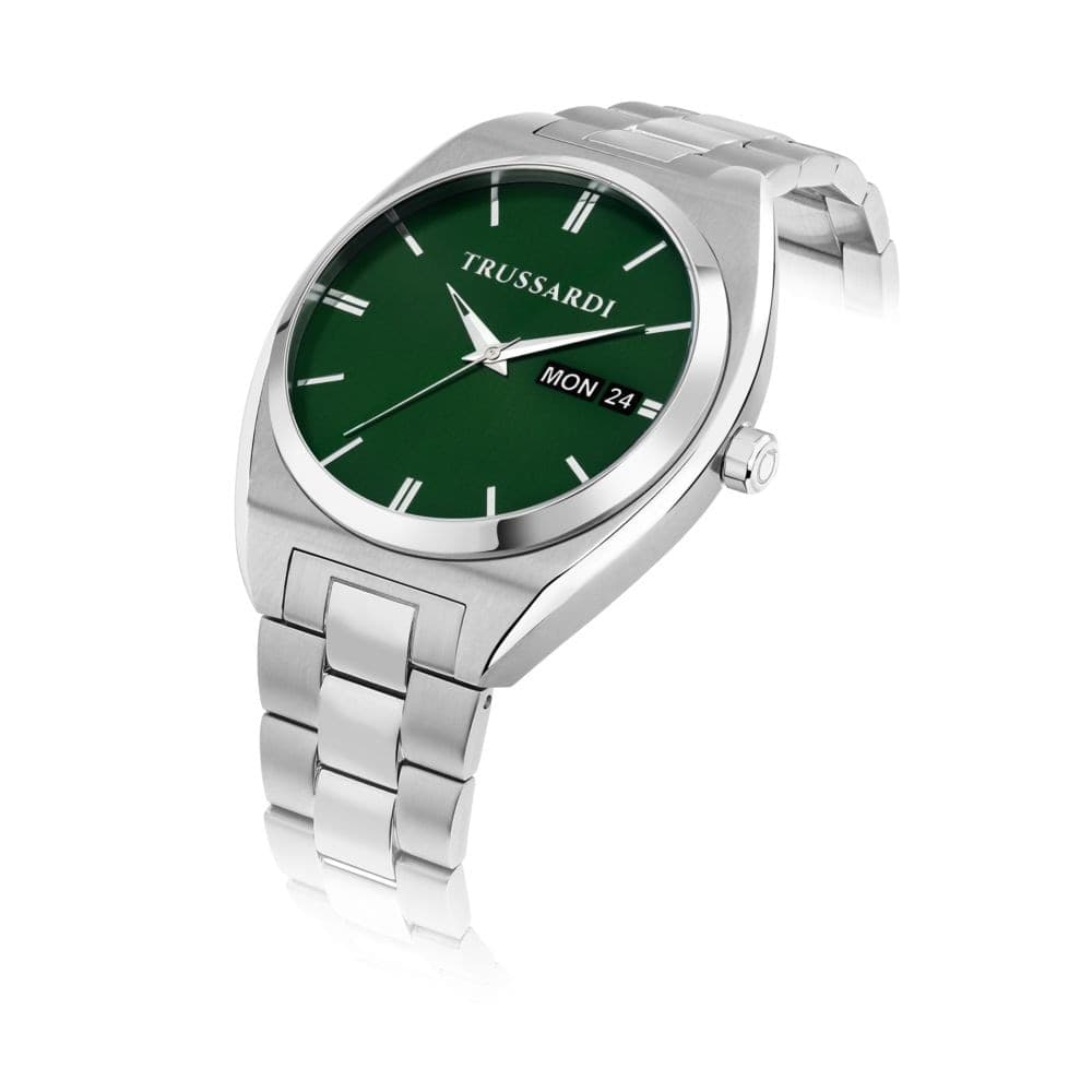 Trussardi Metropolitan – Orologio Uomo con Quadrante Verde (R2453159011) - 2