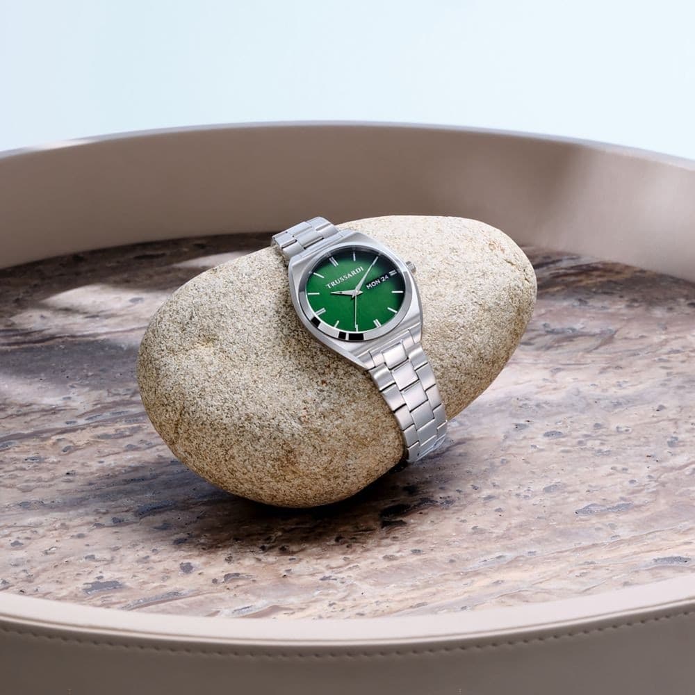 Trussardi Metropolitan – Orologio Uomo con Quadrante Verde (R2453159011) - 6