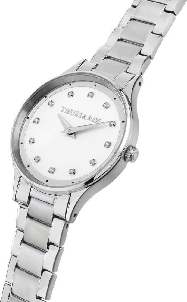 Trussardi T-Star – Orologio Donna Silver con Indici Cristallo (R2453152512) - 2