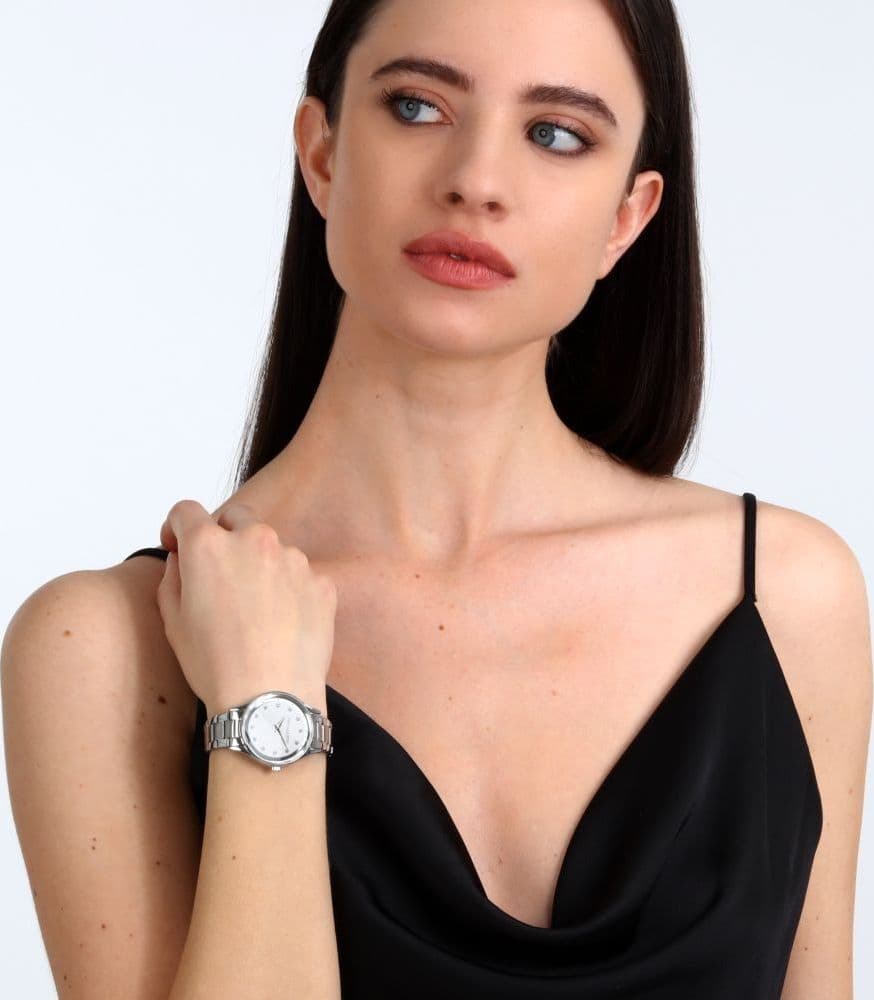 Trussardi T-Star – Orologio Donna Silver con Indici Cristallo (R2453152512) - 5
