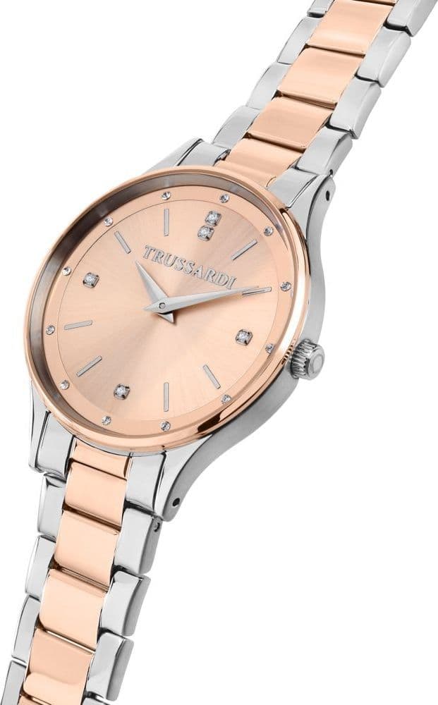 Trussardi T-Star – Orologio Donna Bicolore Silver/Rose (R2453152511) - 2