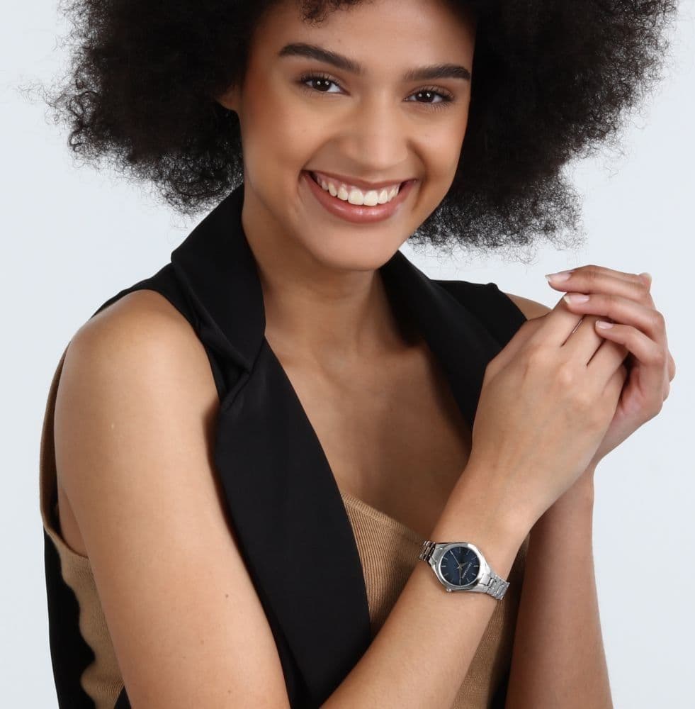 Trussardi Metropolitan – Orologio Donna Silver Quadrante Nero (R2453157511) - 4