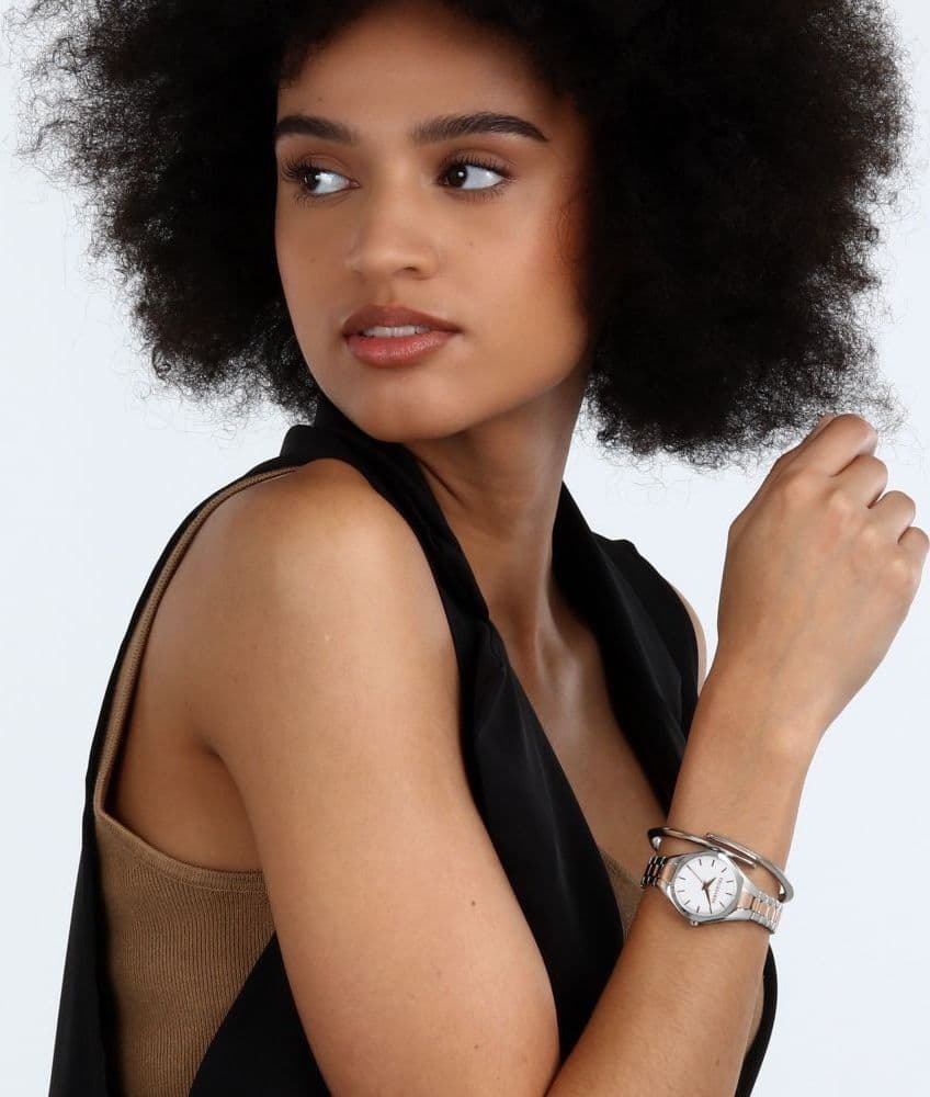 Trussardi Metropolitan – Orologio Donna Silver e Rose Gold (R2453159503) - 3