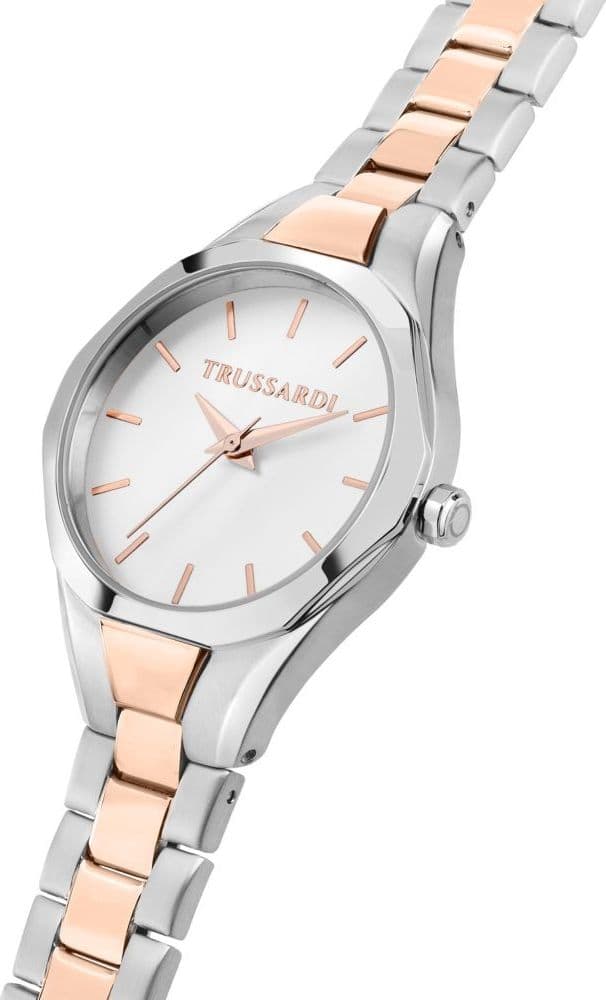 Trussardi Metropolitan – Orologio Donna Silver e Rose Gold (R2453157509) - 2