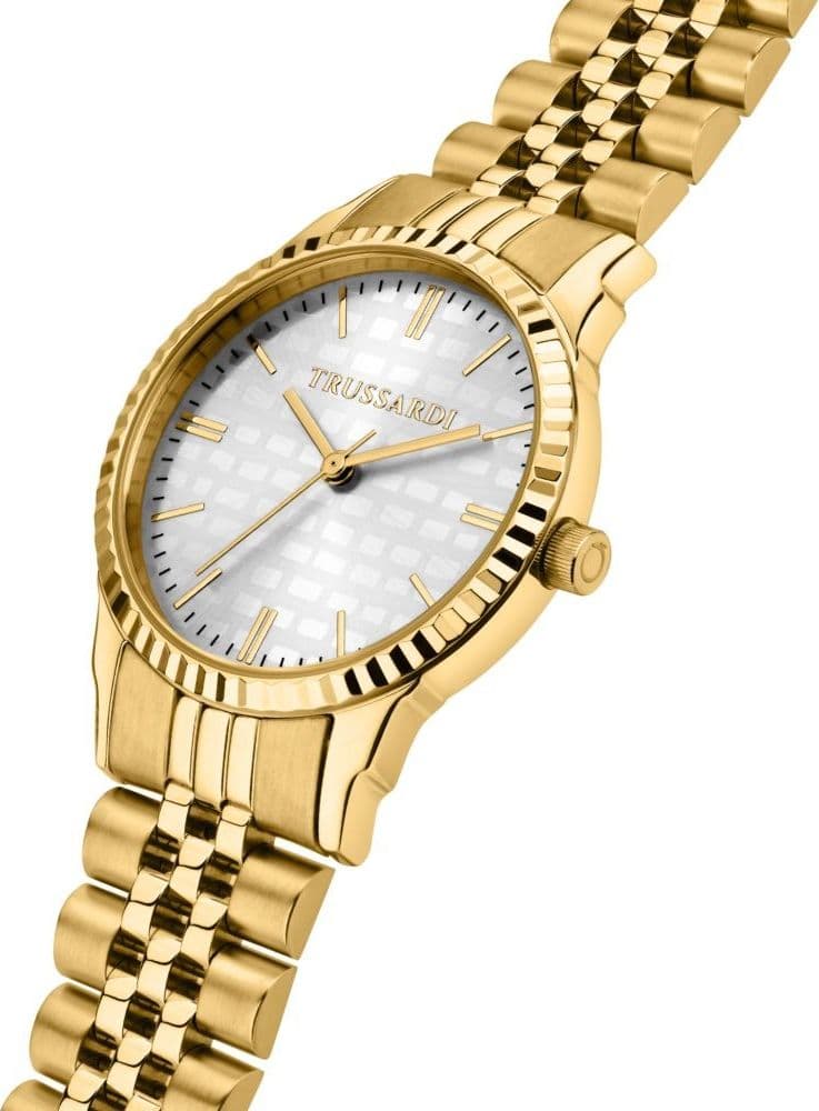 Orologio Trussardi T-Bent Donna Dorato Madreperla (R2453144509) - 2