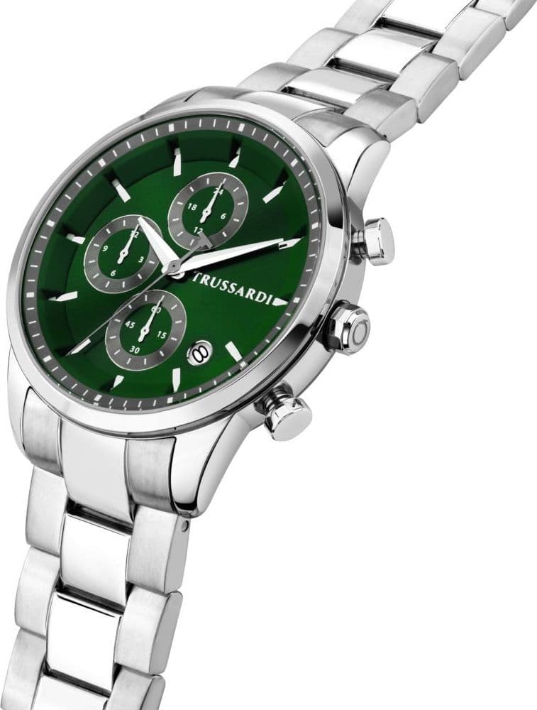Orologio Trussardi T-Bridge Uomo Verde (R2453171003) - 2
