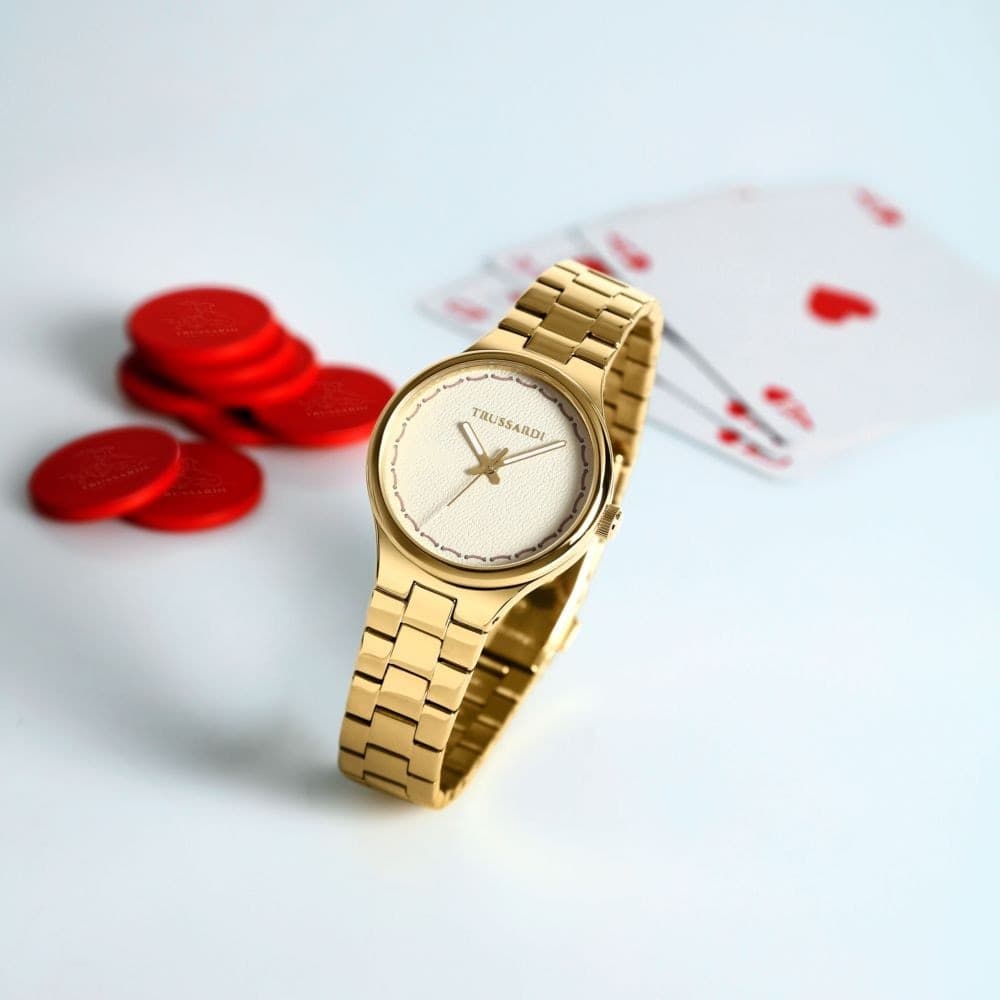 Orologio Trussardi T-Essenza Donna Oro (R2453172501) - 5
