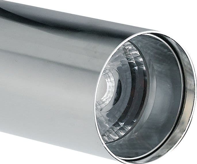 Faretto per binario orientabile a led in alluminio cromato A+ Luce naturale 7 W - 3