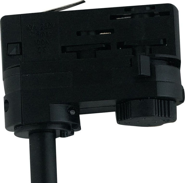 Faretto per binario orientabile a led in alluminio cromato A+ Luce naturale 7 W - 4