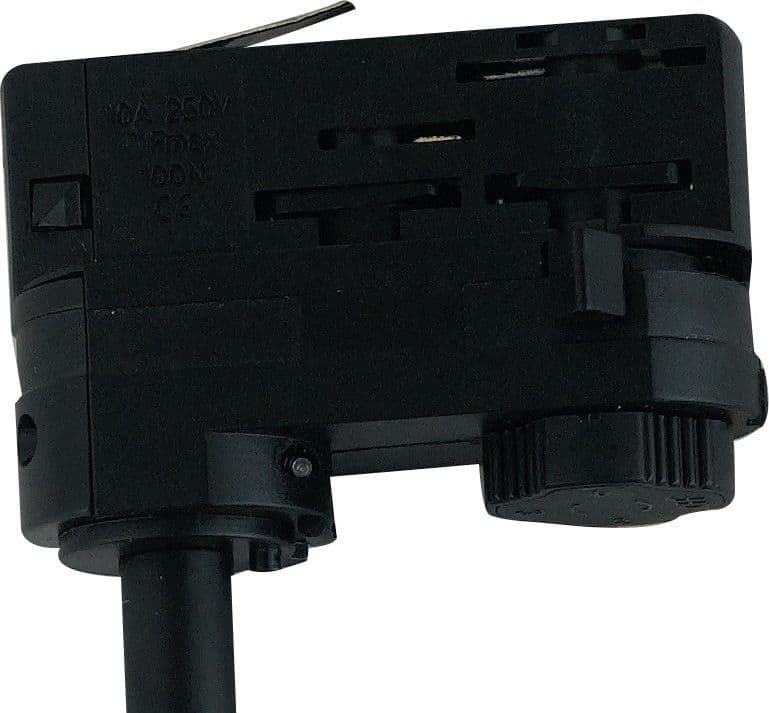 Faretto per binario orientabile a led in alluminio cromo A+ Luce calda 7 W - 4