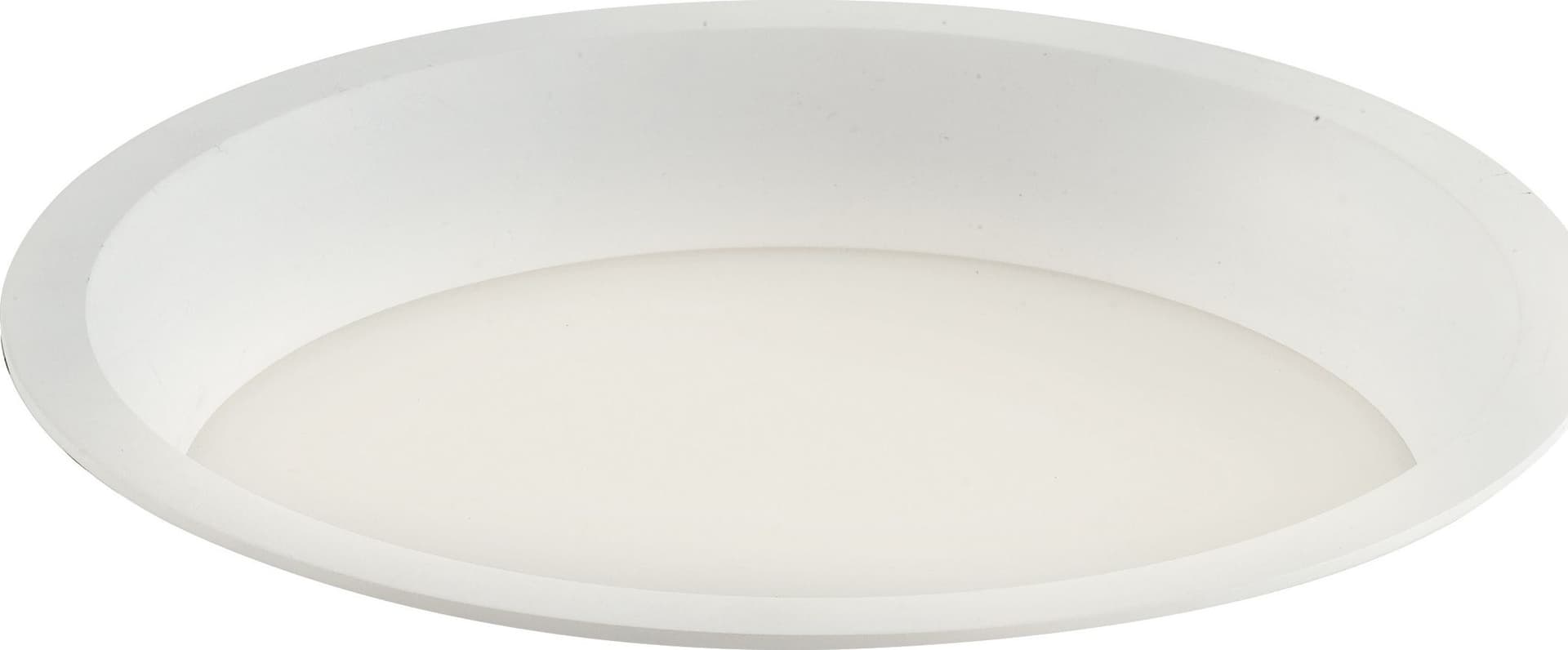 Lampada da incasso tonda in alluminio bianca pressofuso con Led  SMD integrato 5000K- 1600Lm18W - 3