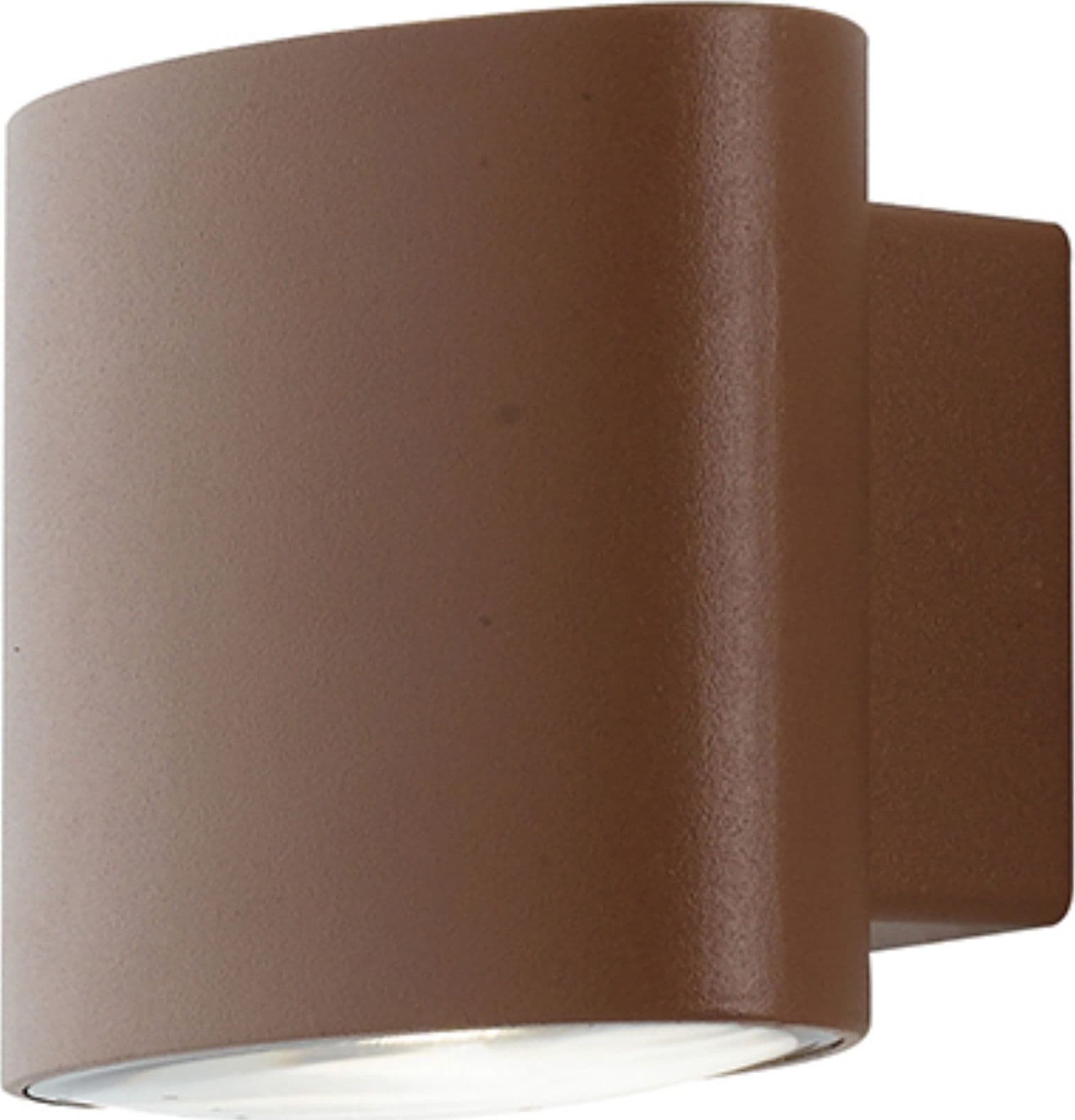 Applique da parete per esterno 2x4w a led a doppia emissione corten Elly