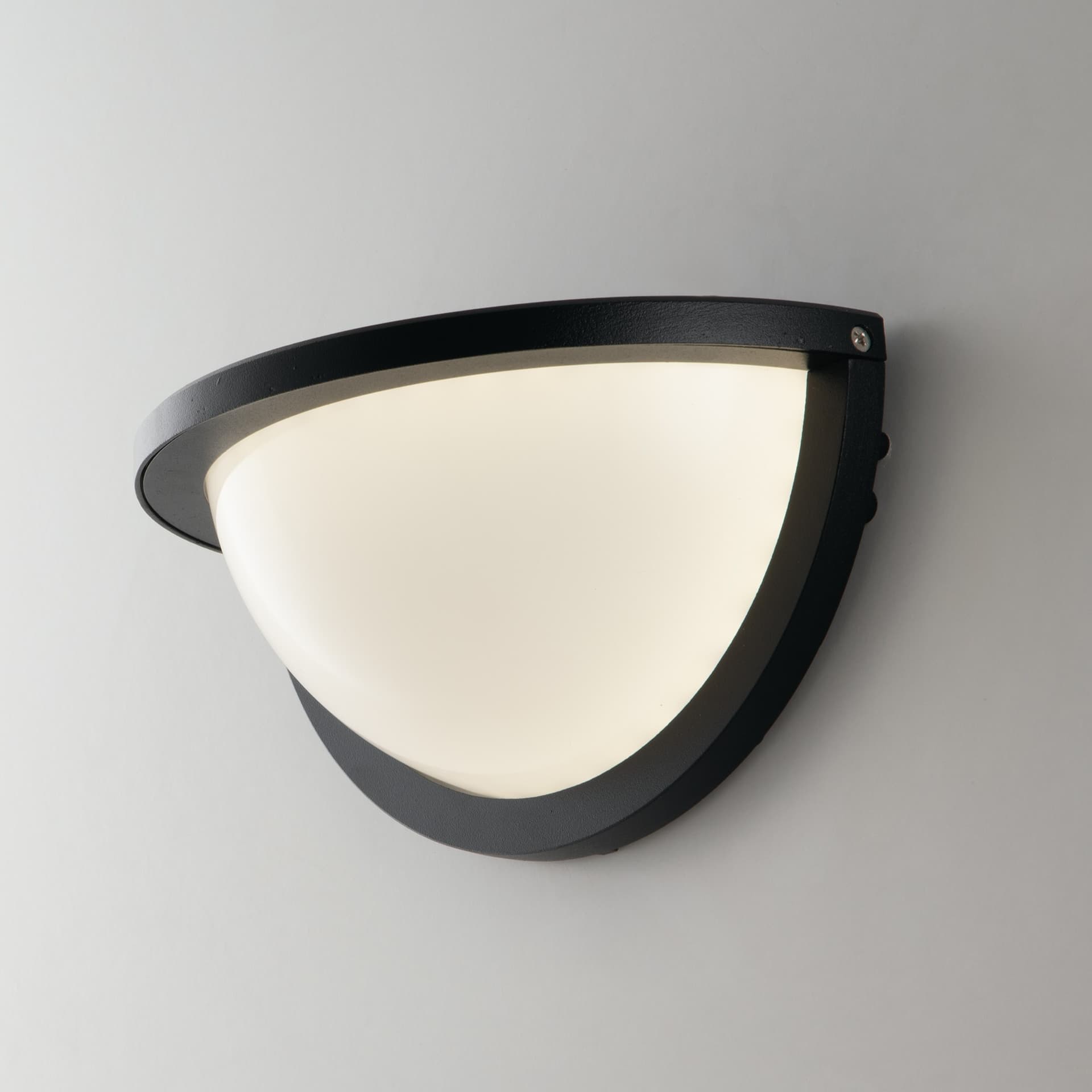 Applique da parete per esterno 10w a led nera Soft - 3