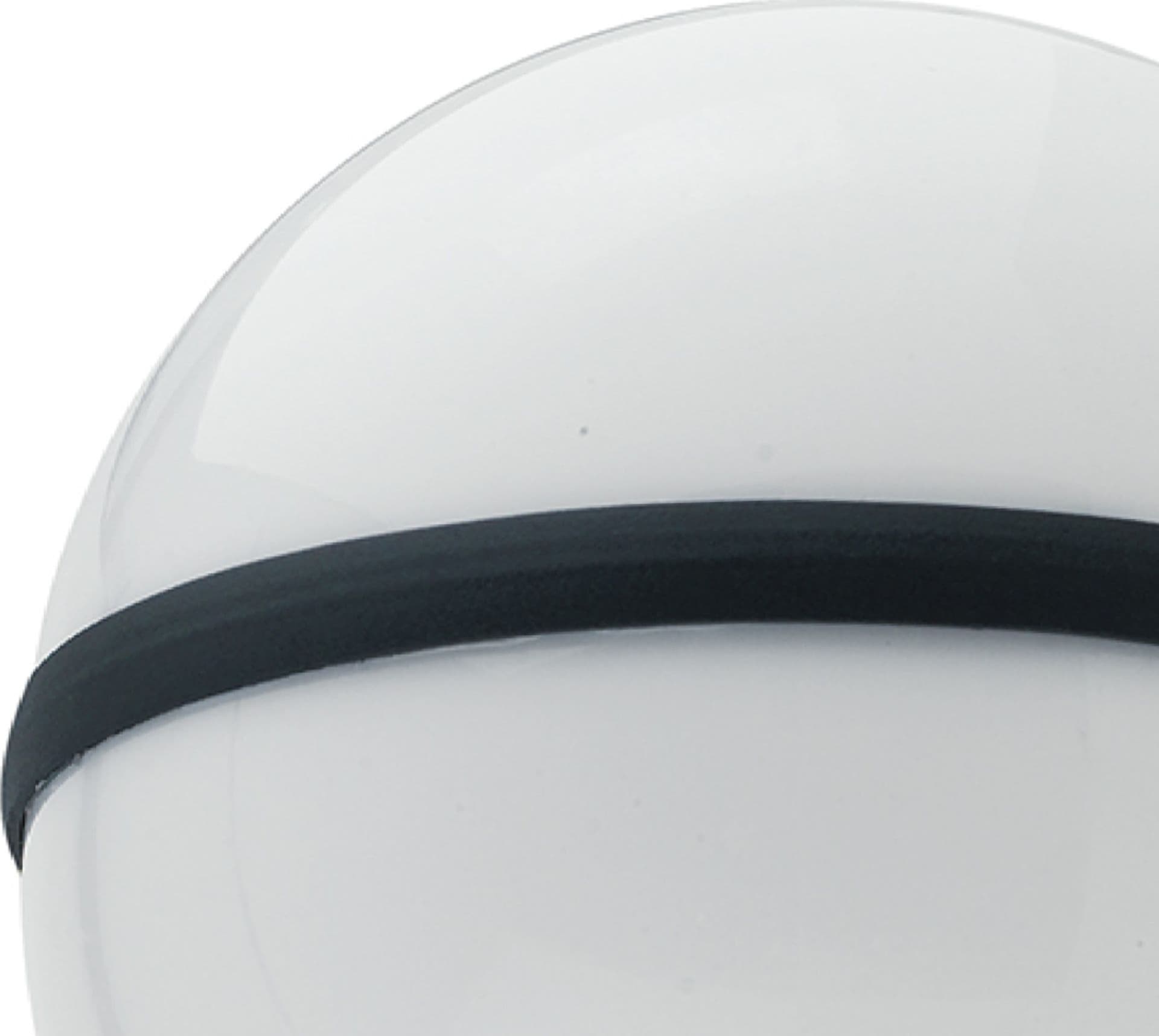 Applique da parete per esterno 60W E27 nera Orb - 3