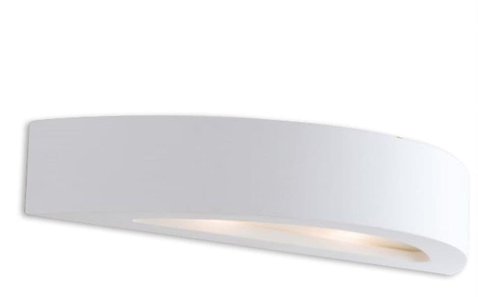 Lampada da Parete In gesso verniciabile Adatta per soggiorni corridoi o camere 2XE14 - 3