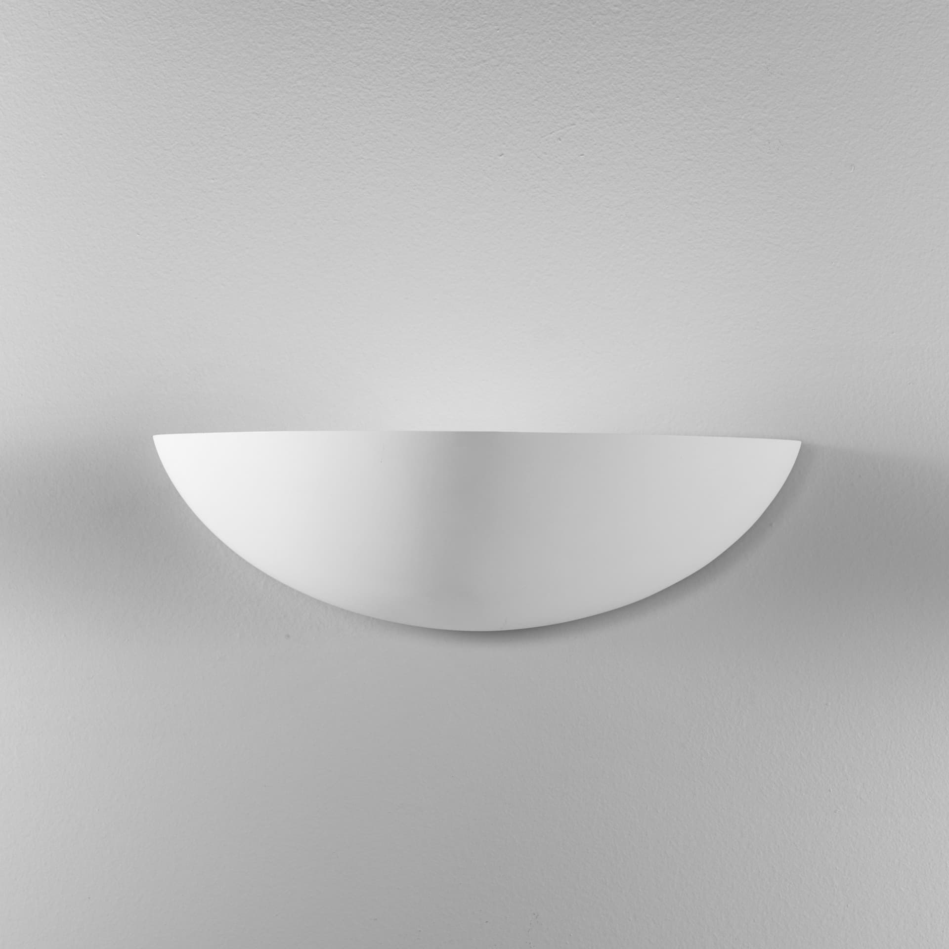 Applique in Gesso Verniciabile Semitonda E27 Varie misure - 2