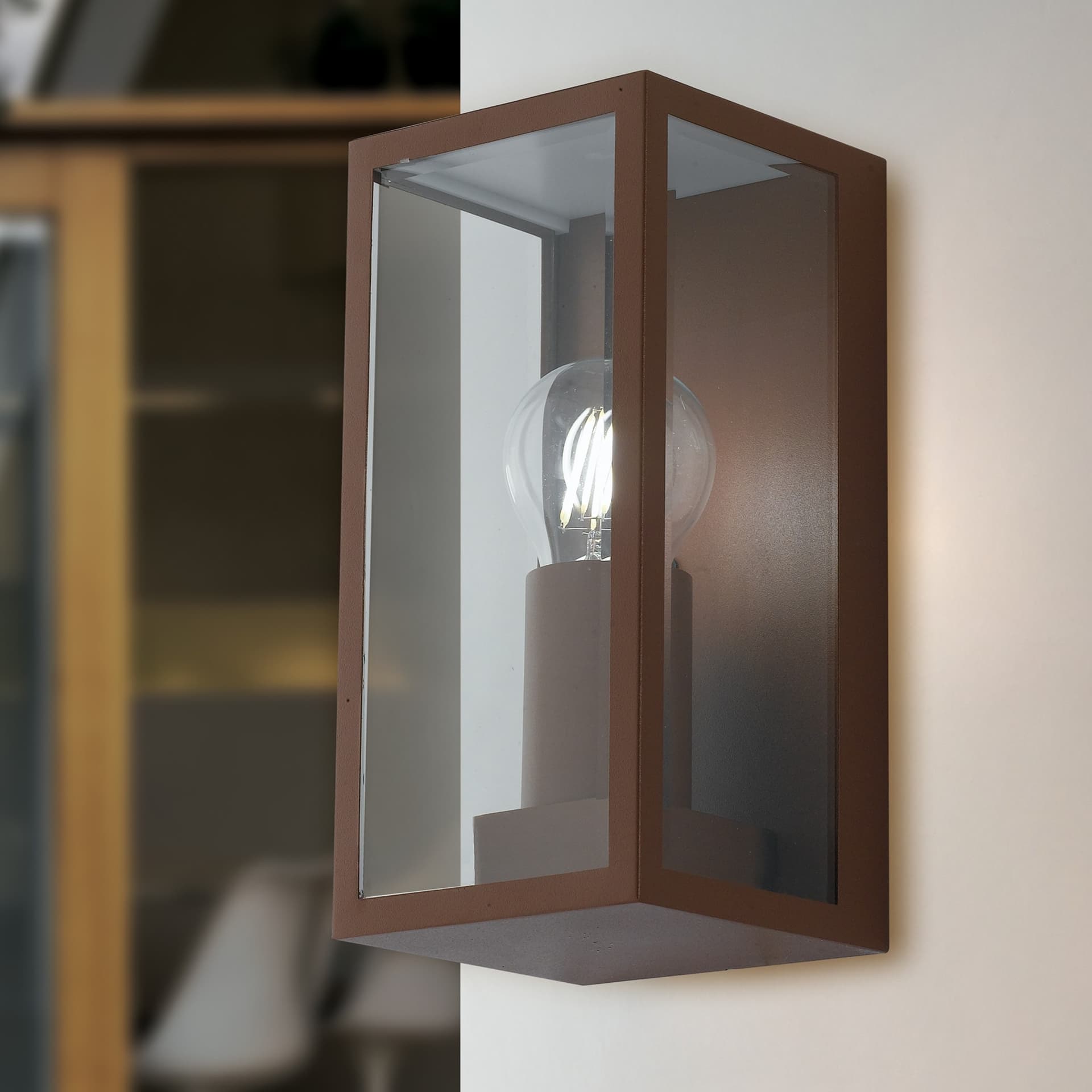 Applique da parete per esterno 42w E27 bronzo Lamp - 3