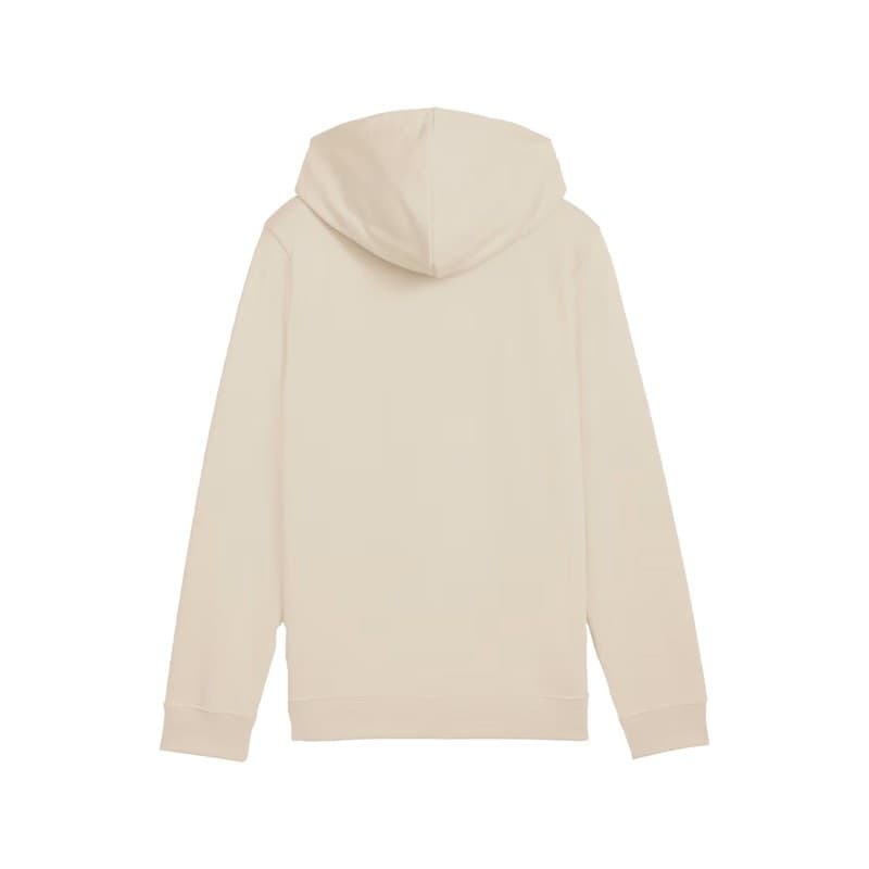 Puma Felpa Bambino con Cappuccio – Cotone e Poliestere Riciclato, Vestibilità Regolare, Tasca Marsupio Beige - 2