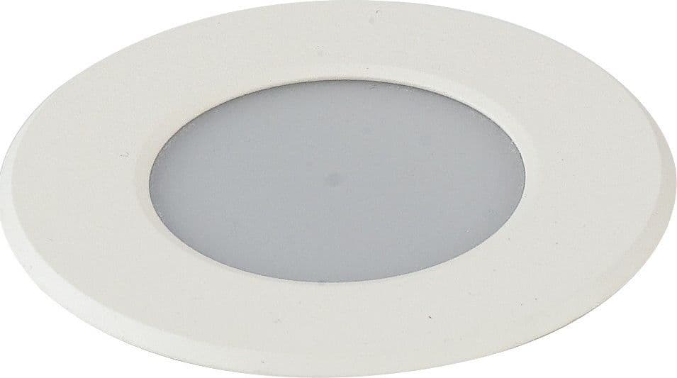 Led RGB da incasso RAINBOW in alluminio bianco 5W dm 10 cm connessione in parallelo