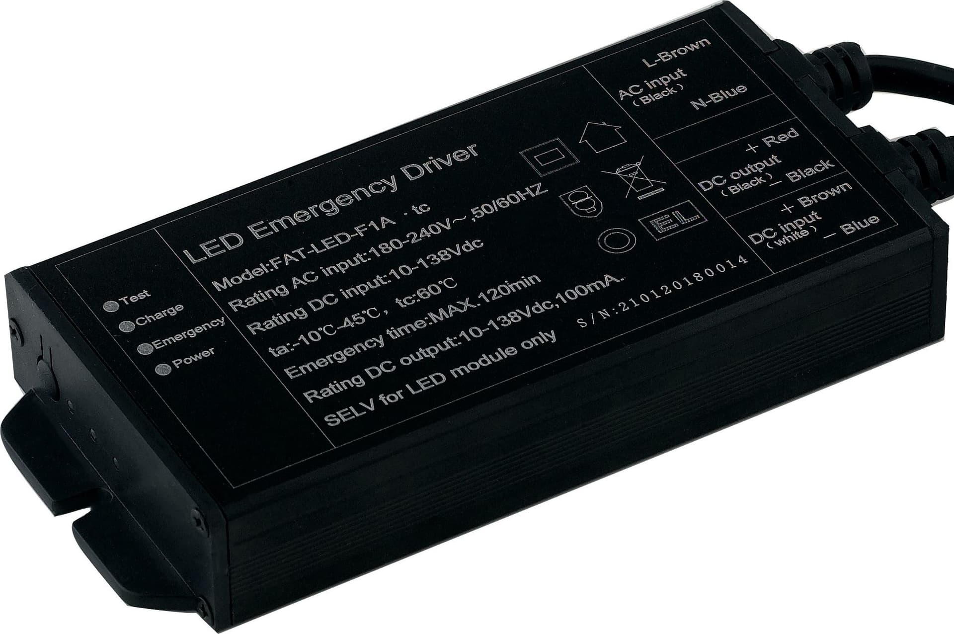 Driver alimentatore di emergenza  3-40W Batteria lithium - 3