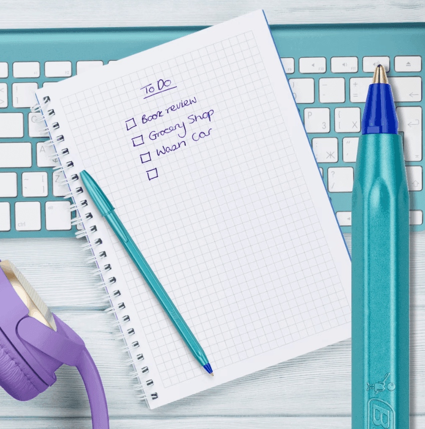 Bic - Penna a sfera Cristal Glacé fusto punta media mm 1 - 2