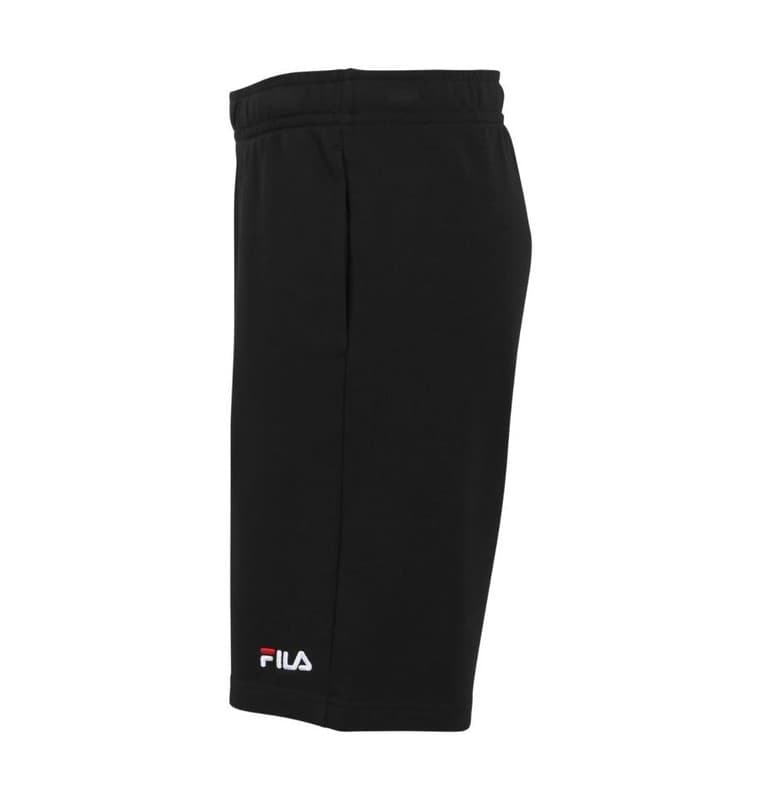 FILA Lusciano Sweat Shorts – Pantaloncini in Felpa Uomo Nero - 3